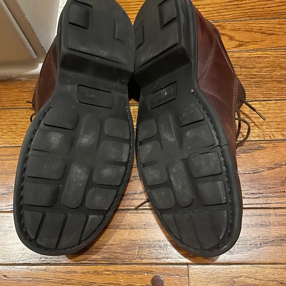 Johnson & Murphy men’s brown shoes size 9 - Picture 3 of 5